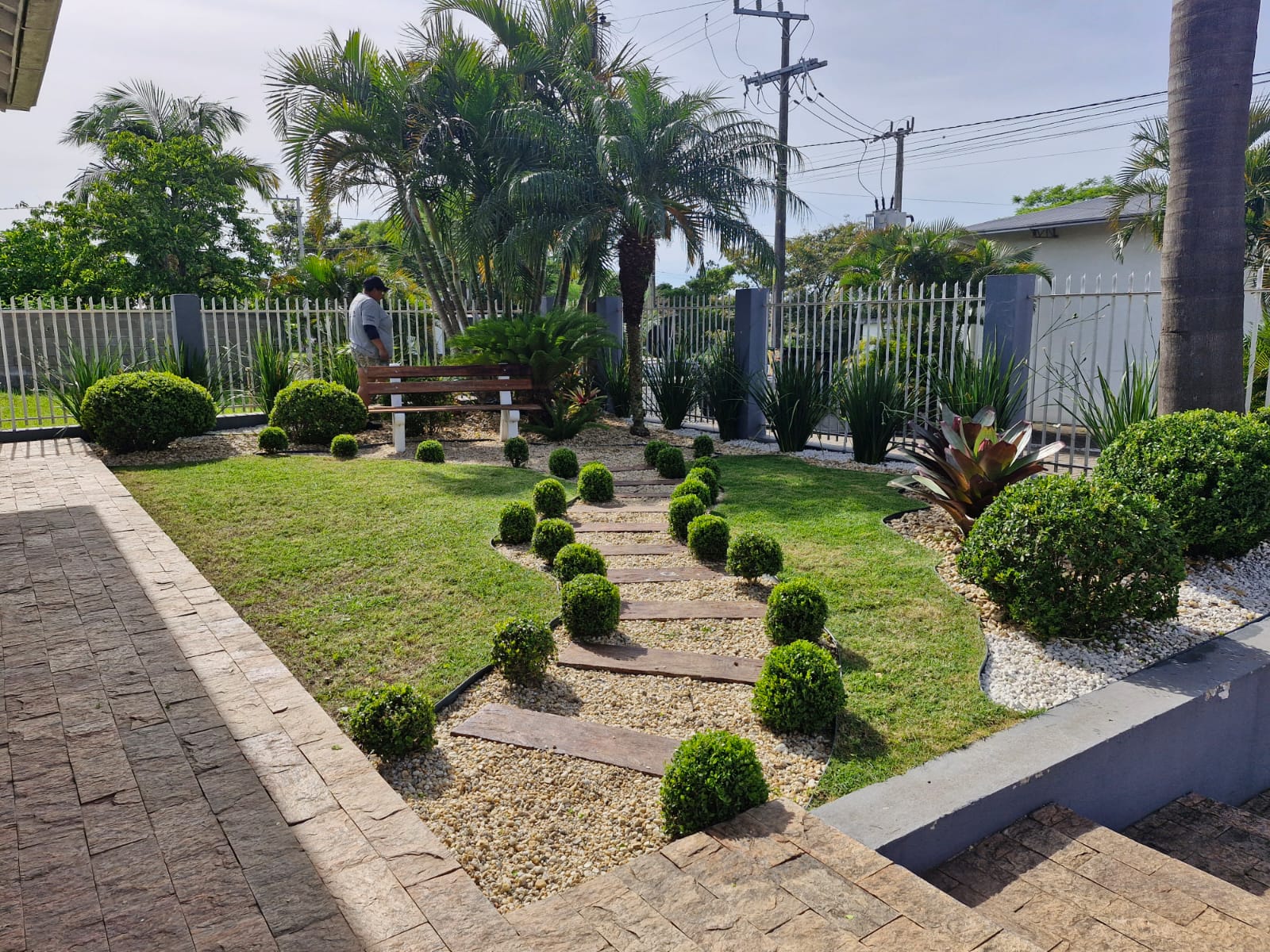 foto de um de um jardim